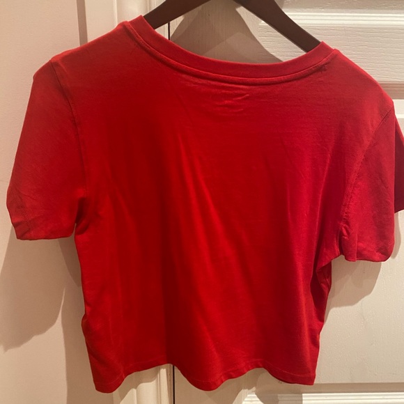 Red Calvin Klein top - Picture 3 of 3